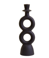 Hapax Black Candle Holder
