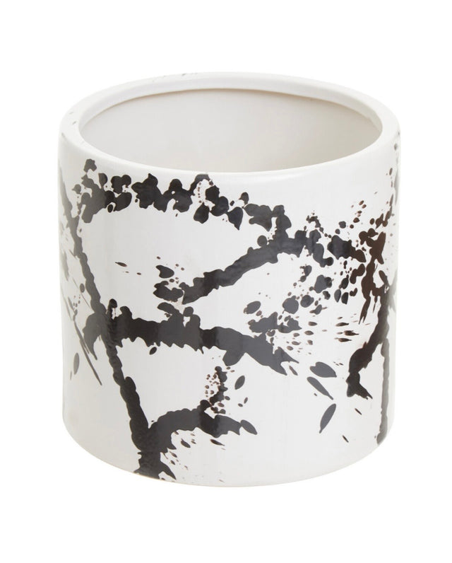 Sorrell Black/White Planter - Large
