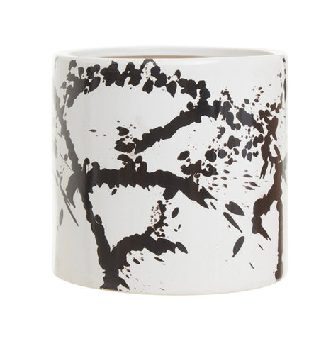 Sorrell Black/White Planter - Large