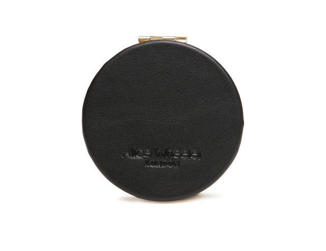 AW Round Compact Mirror - Zebra