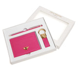 AW 3 Piece Gift Set with Pen - Hot Pink
