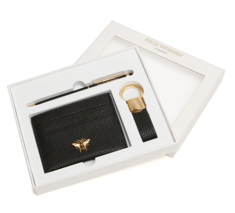 AW 3 Piece Gift Set with Pen - Black