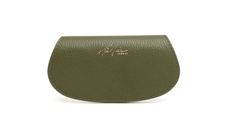 AW Olive Glasses Case