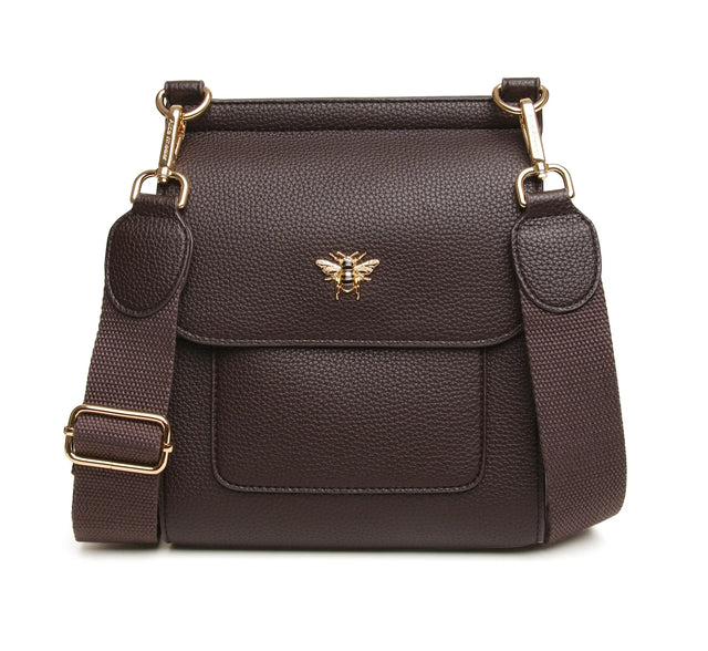 AW Bloomsbury Crossbody Bag - Chocolate