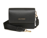AW Sloane Camera Crossbody Bag - Black