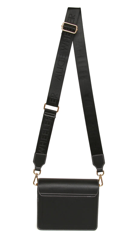 AW Sloane Camera Crossbody Bag - Black