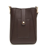AW Kensington Phone Crossbody Bag - Chocolate