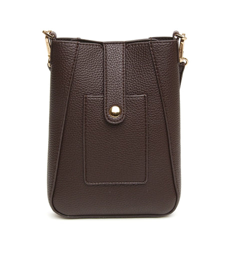 AW Kensington Phone Crossbody Bag - Chocolate