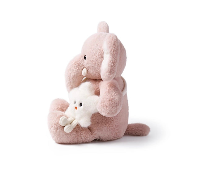 Pink Star Bag Elephant 25cm