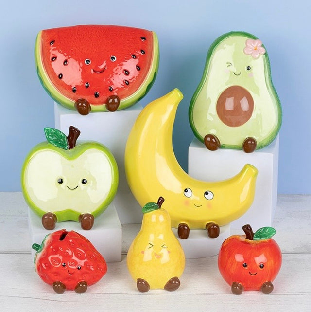 Fruity Fun MINI Money Box - Strawberry