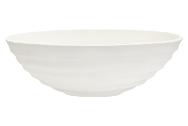 Ivory Rippled Bowl