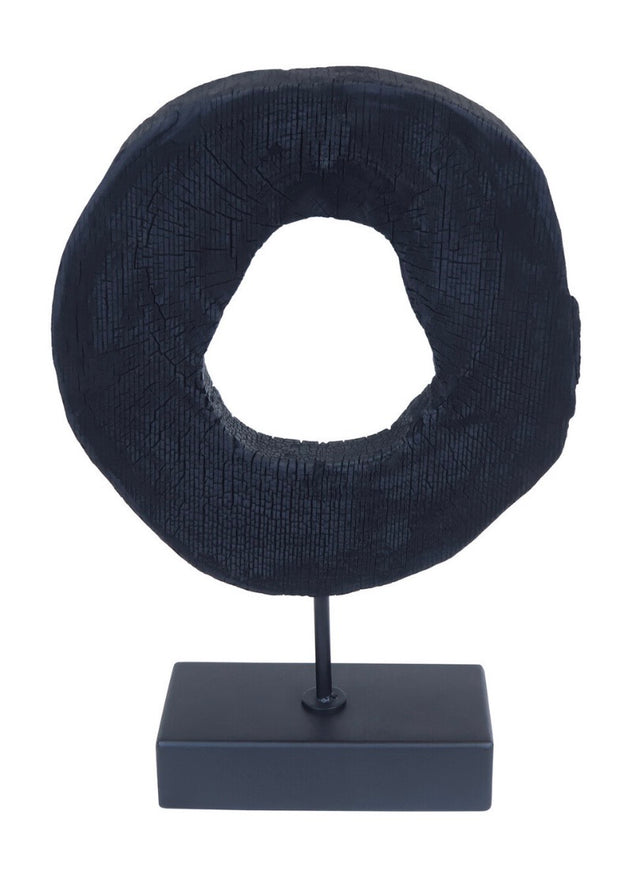 Mango Wood Sculpture On stand - Large