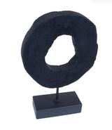 Mango Wood Sculpture On stand - Small
