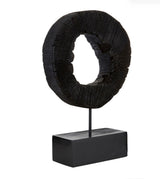 Mango Wood Sculpture On stand - Small