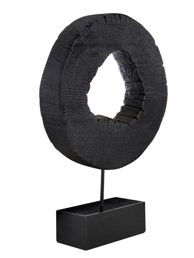 Mango Wood Sculpture On stand - Large