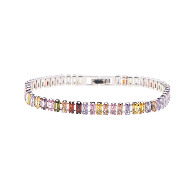 Zirconia Multi Coloured Bracelet