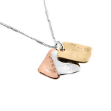 Joma Affirmation DIscs "Positivity" Necklace