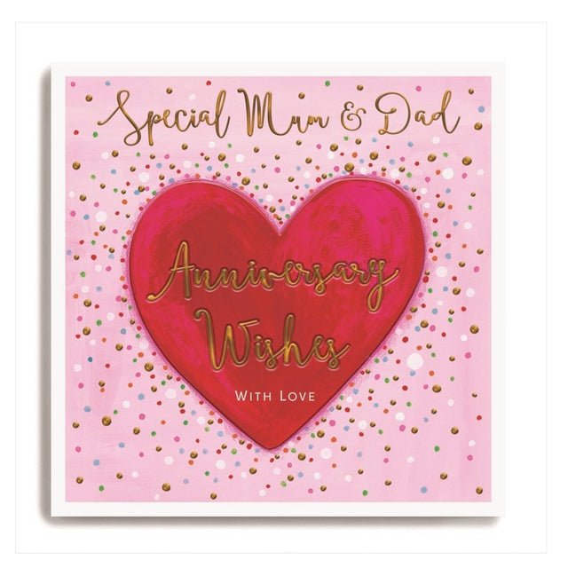 Special Mum & Dad Anniversary Card