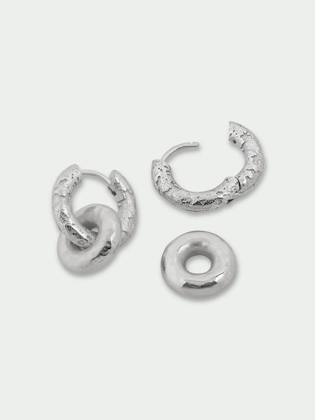 Tutti Ebb Earrings - Silver