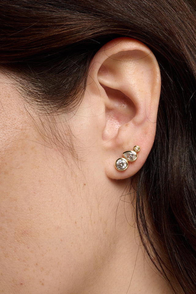 Tutti Pure Earrings - Gold