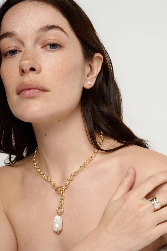 Tutti Iris Necklace - Gold