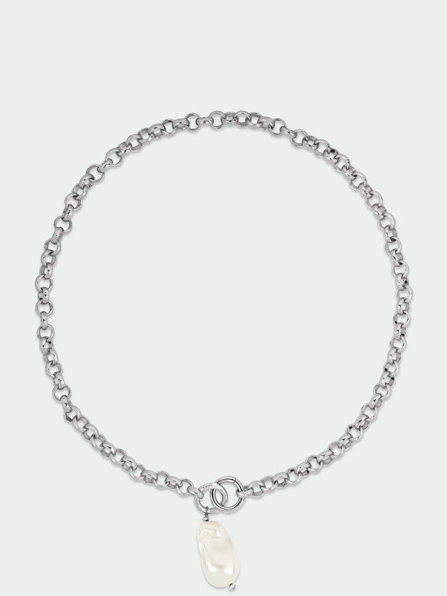 Tutti Iris Necklace - Silver