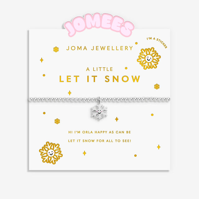 Joma Jomees "Let It Snow" Childs Bracelet