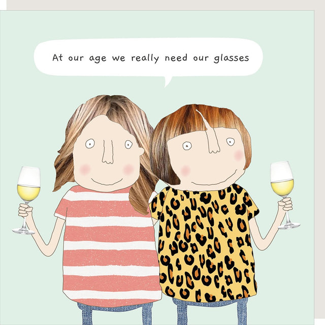 Glasses Card