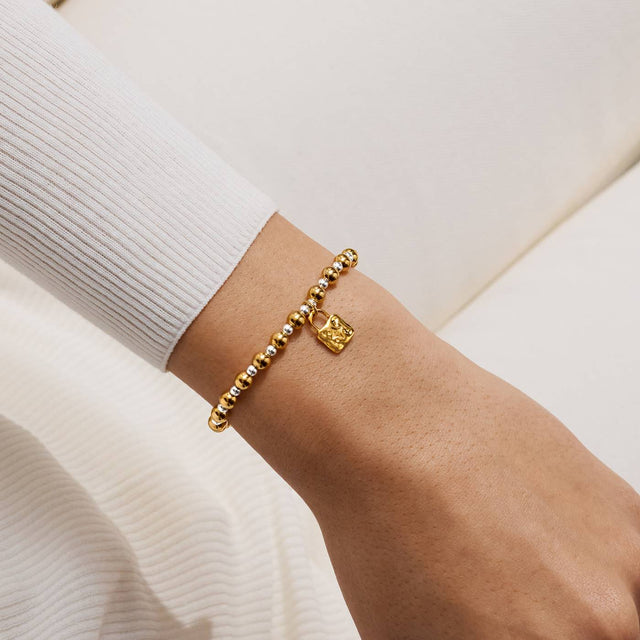 Joma Words To Treasure "Strength" with Pouch Bracelet