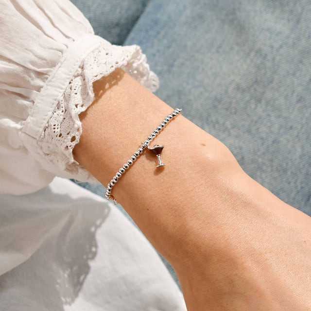 Joma "Espresso Yourself" Silver Bracelet