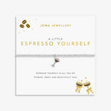 Joma "Espresso Yourself" Silver Bracelet