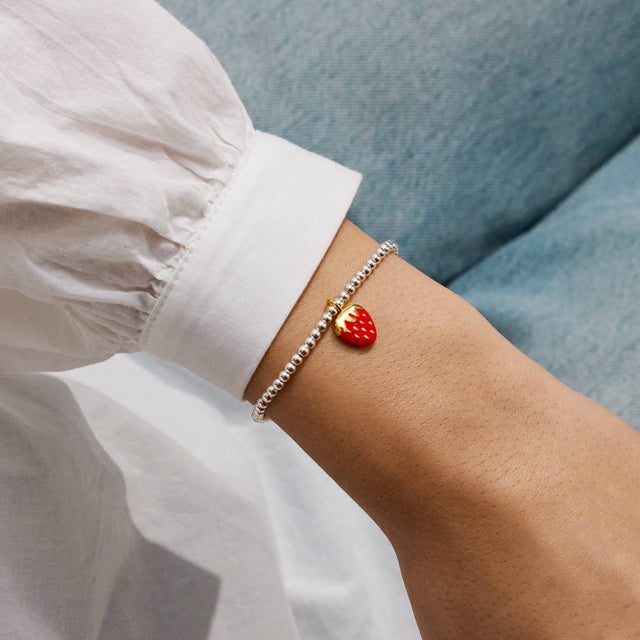 Joma "So Berry Loved" Silver Bracelet