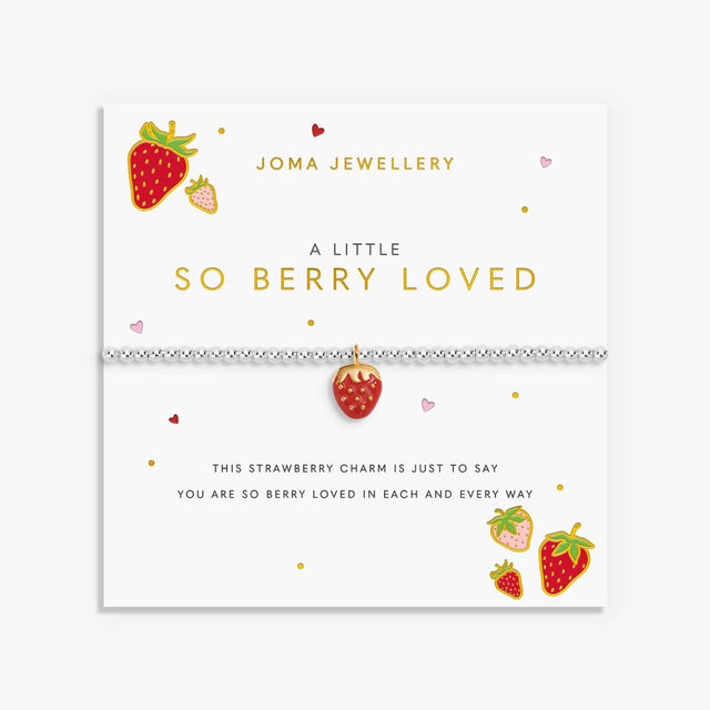 Joma "So Berry Loved" Silver Bracelet