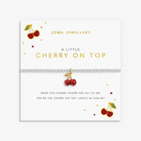 Joma “Cherry On Top” Silver Bracelet