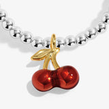 Joma “Cherry On Top” Silver Bracelet