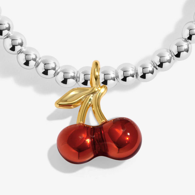 Joma “Cherry On Top” Silver Bracelet