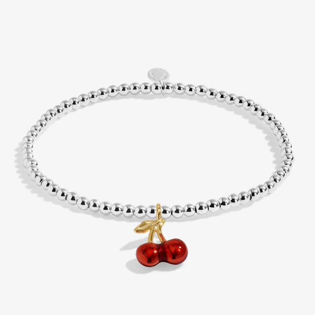 Joma “Cherry On Top” Silver Bracelet