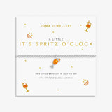 Joma "Its Spritz O Clock" Silver Bracelet