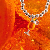 Joma "Its Spritz O Clock" Silver Bracelet
