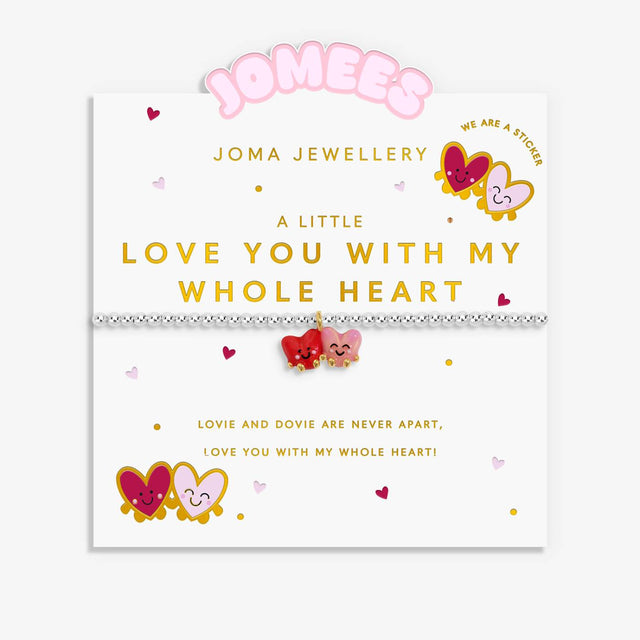 Joma Jomees "Love You WIth My Whole Heart" Childs Bracelet