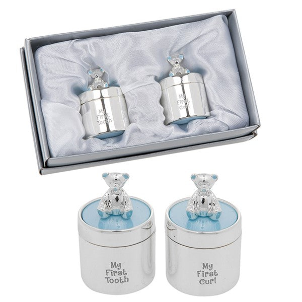 Enamel 1st Tooth & Curl Set - Blue