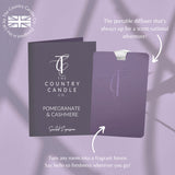 Black Pomegranate Luxury Fragrance Card