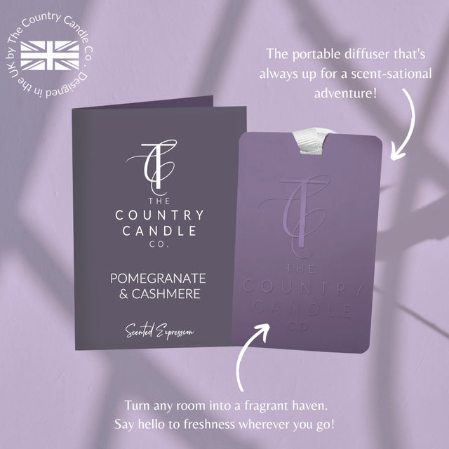 Black Pomegranate Luxury Fragrance Card