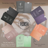 Vetiver & Musk Luxury Fragrance Card