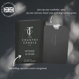 Vetiver & Musk Luxury Fragrance Card