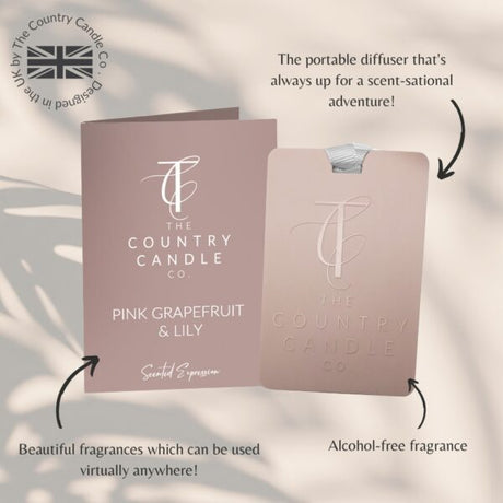 Pink Grapefruit & Lily Luxury Fragrance Card