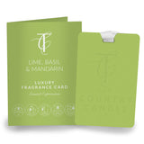 Lime, Basil & Mandarin Luxury Fragrance Card