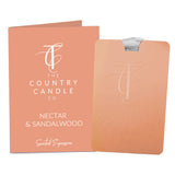 Nectar & Sandalwood Luxury Fragrance Card