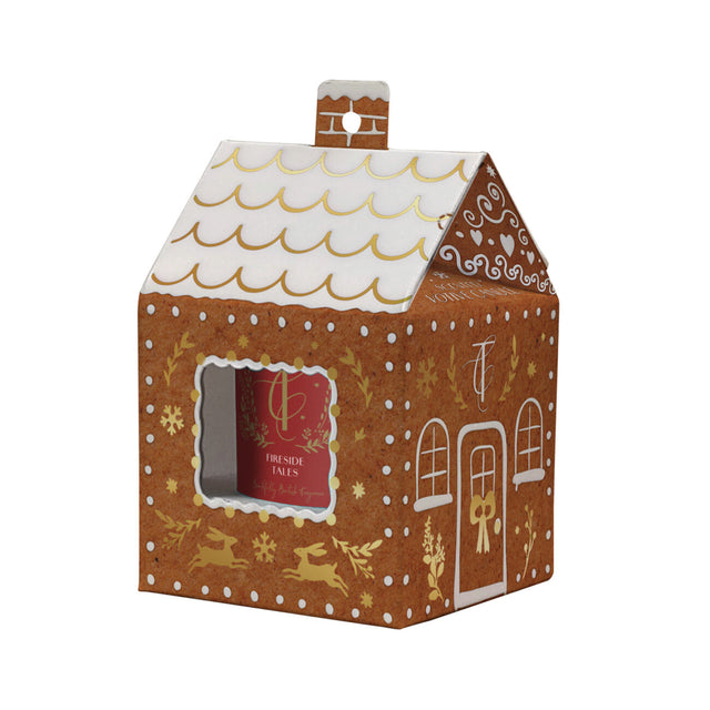 Fireside Tales 9cl Votive Gingerbread House