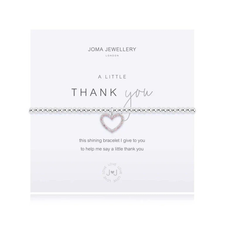 Joma "Thank You" Bracelet